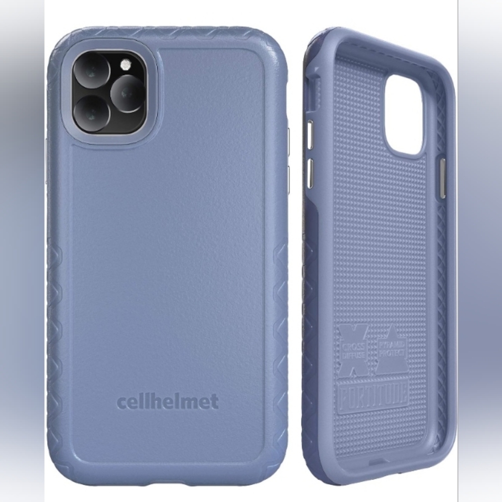 Fortitude Series Slate Blue Dual Layer Phone Case for iPhone 11 Pro Max (6.5")